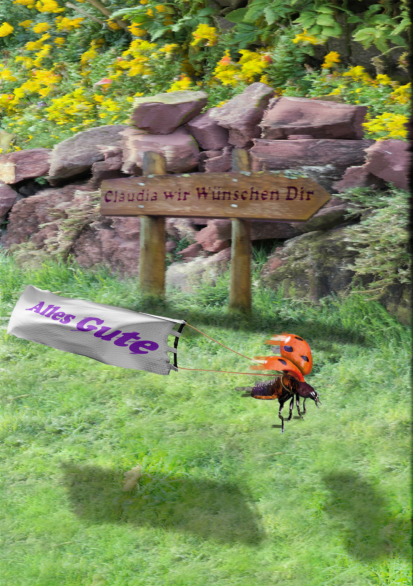abschiedskarte